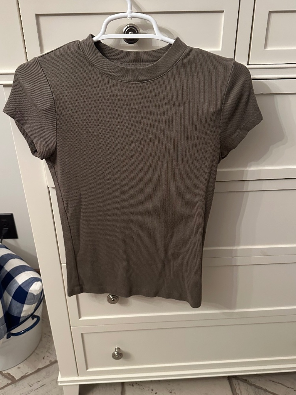 q new day short sleeve top